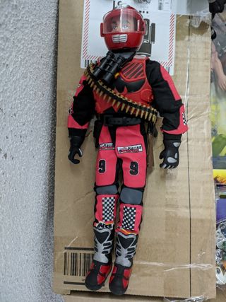 Muñeco Action Man piloto de carreras