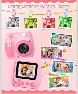 GOFUNLY CÁMARA INSTANTÁNEA INFANTIL