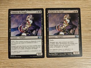 2 Cartas Magic Vampiro de Sengir
