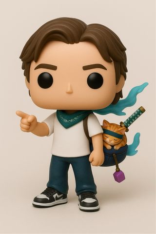 Figura estilo Funko Pop Rubius