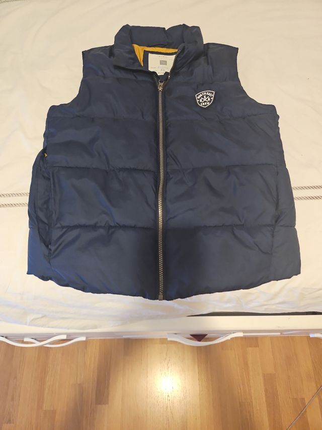 Anorak sin mangas azul Niño