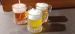 Mini Velas Aromáticas Cerveza (4 uds)