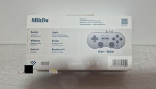 Mando 8BitDo SN30 Pro + Funda y Grip
