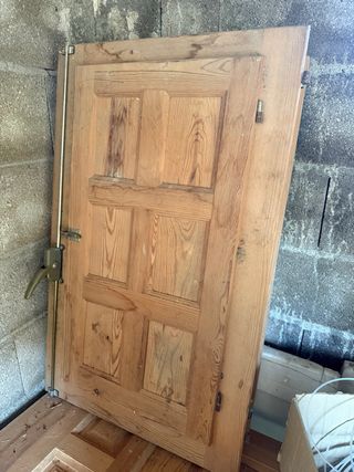 ventanas de madera rústica