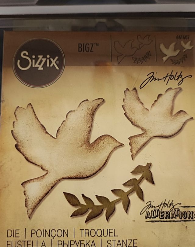 Troquel Sizzix BIGZ Jim Holtz Aves