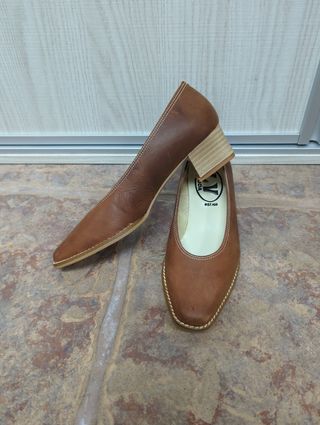 Zapatos Mujer Marrón Talla 35