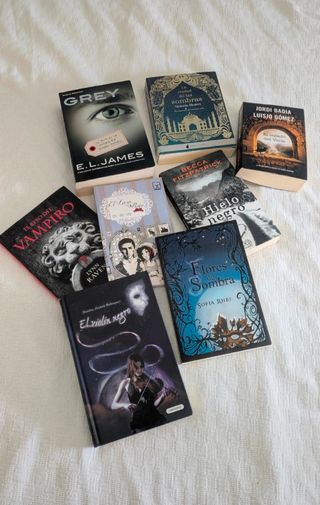 Lote libros juvenil y adulto