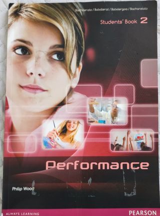 Performance 2. Libro inglés 2° bachillerato.