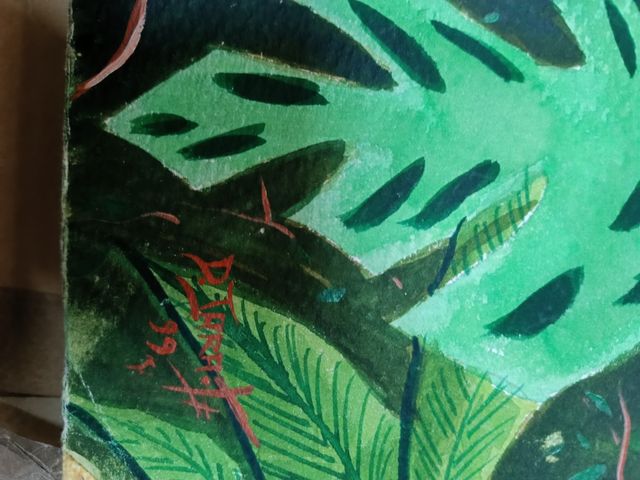 Cuadro Decorativo Selva con Tucán