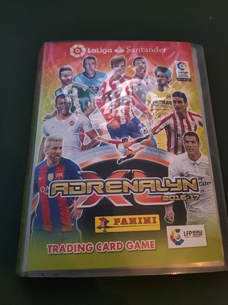 Álbum Adrenalyn 2016-17 + 250 cartas