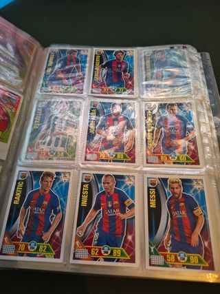 Álbum Adrenalyn 2016-17 + 250 cartas