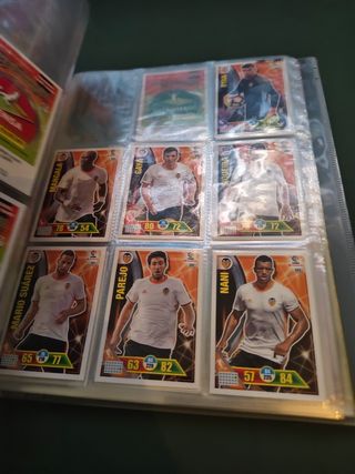 Álbum Adrenalyn 2016-17 + 250 cartas