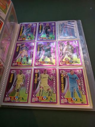 Álbum Adrenalyn 2016-17 + 250 cartas