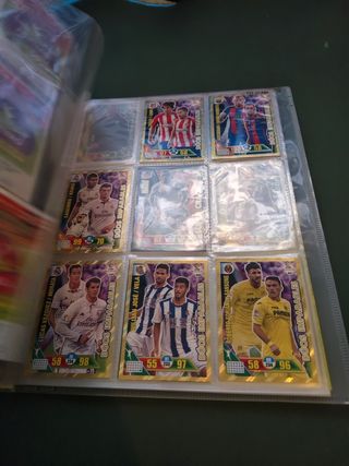 Álbum Adrenalyn 2016-17 + 250 cartas