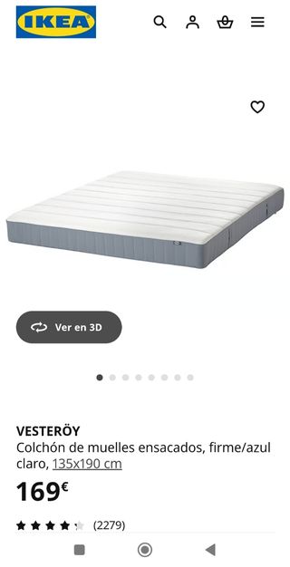 Colchón IKEA 