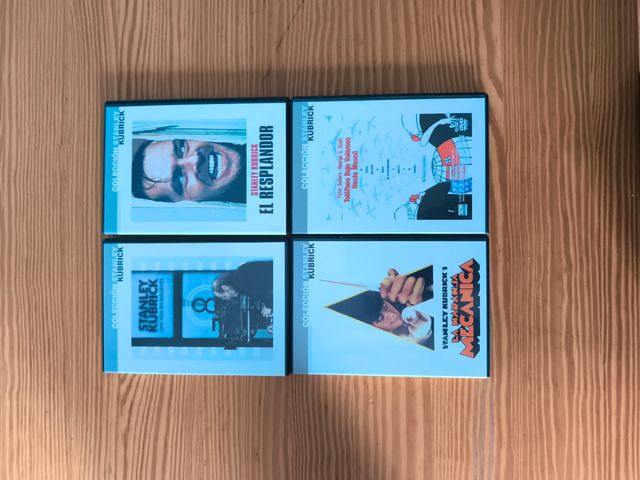 Lote 4 DVDs Stanley Kubrick (Español)