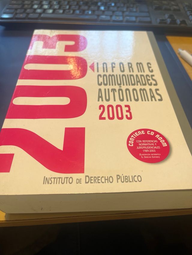 Informe de comunidades autonomas 2003