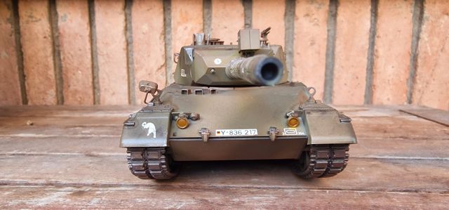 Maqueta Tanque Leopard A4 Alemán Montada