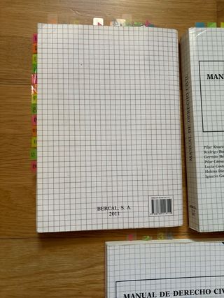 Pack de 2 manuales de derecho civil