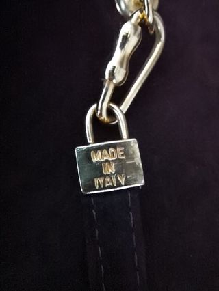 Pochette - clutch in pelle scamosciata marrone