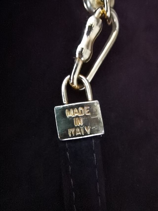 Pochette - clutch in pelle scamosciata marrone