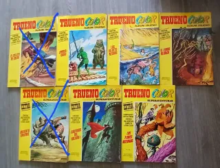 5 ALBUMS C.TRUENO COLOR PRIMERA EPOCA