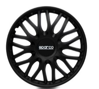 Tapacubos Sparco Roma SPC1596BK Negro 15 pulgadas