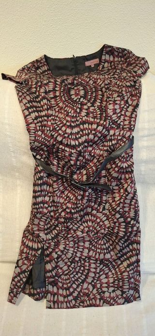 Vestido Trucco estampado talla M