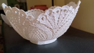 Cestini uncinetto fatti a mano,mai usati due pezzi
