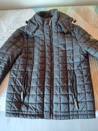 Anorak Superdry negro