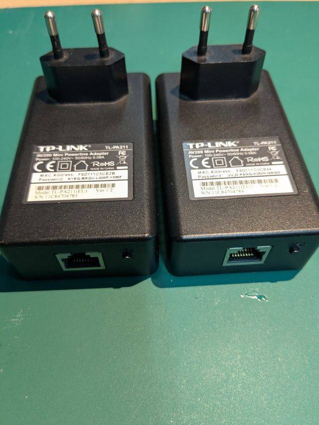 Pareja PLC TP-Link 200Mbps