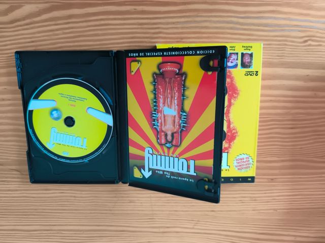2 DVD Tommy The Movie La Ópera Rock de The Who.