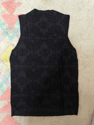 Chaleco Zara Man Negro Talla M