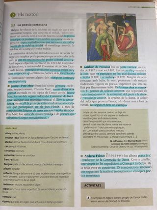 LLENGUA I LITERATURA 1 BATXILLERAT LA CASA DEL ...