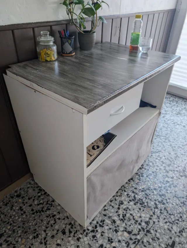 Mueble encimera blanco