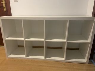 Estantería Ikea Kallax 8 cubos blanca