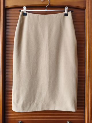 Falda Adolfo Dominguez / T38 Beige