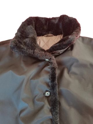 Cappotto imbottito ed antipioggia nero