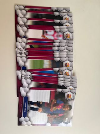 fan set Topps FC Barcelona base completa