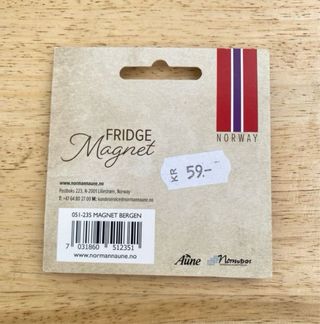 Imán Nevera Bergen Noruega