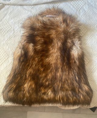Chaleco pelo sintético H&M Talla XS