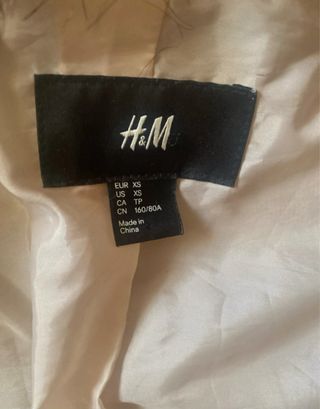 Chaleco pelo sintético H&M Talla XS