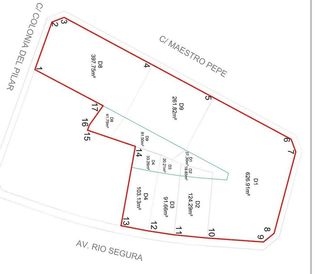 Terreno en venta en Archena