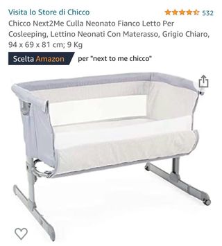 Next2Me Dream Chicco cuna colecho