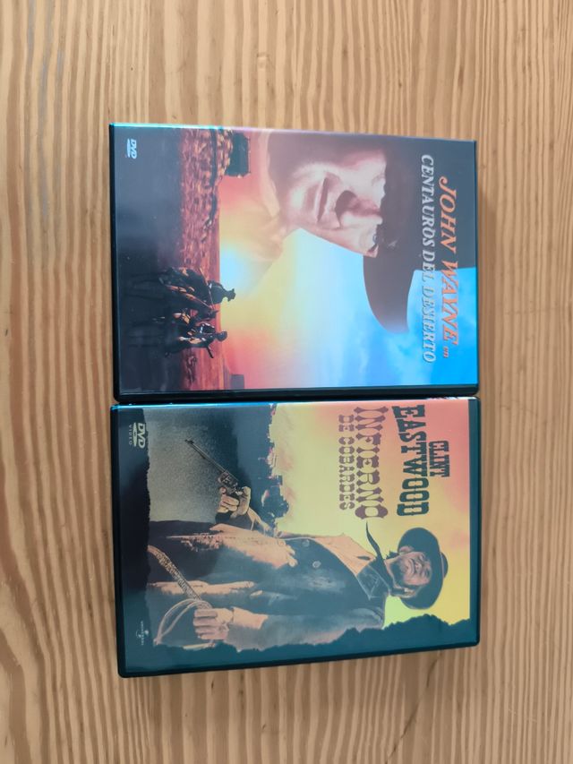 2 DVDs Cine Western Español