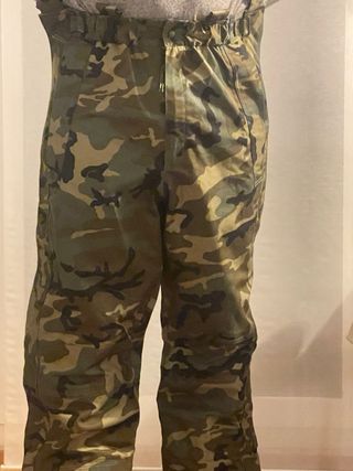 Pantalón impermeable grueso camuflaje EJÉRCITO
