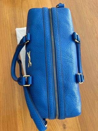 Bolso Piel Bimba y Lola Azul klein+funda
