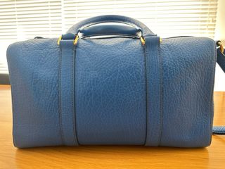 Bolso Piel Bimba y Lola Azul klein+funda