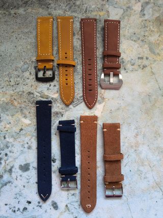 Correas de reloj de cuero