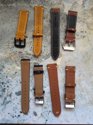 Correas de reloj de cuero